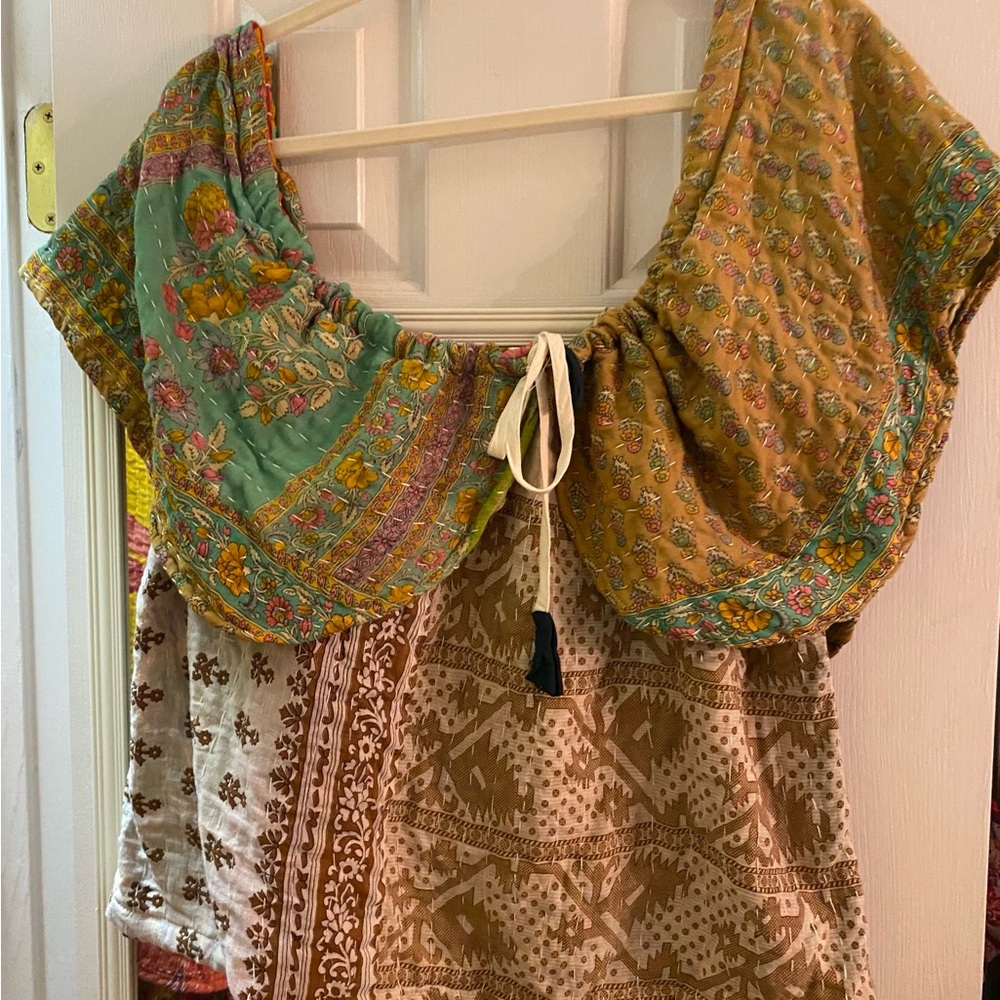Bohemian Kantha Top